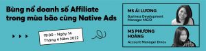Bùng nổ doanh số Affiliate trong mùa bão cùng Native Ads