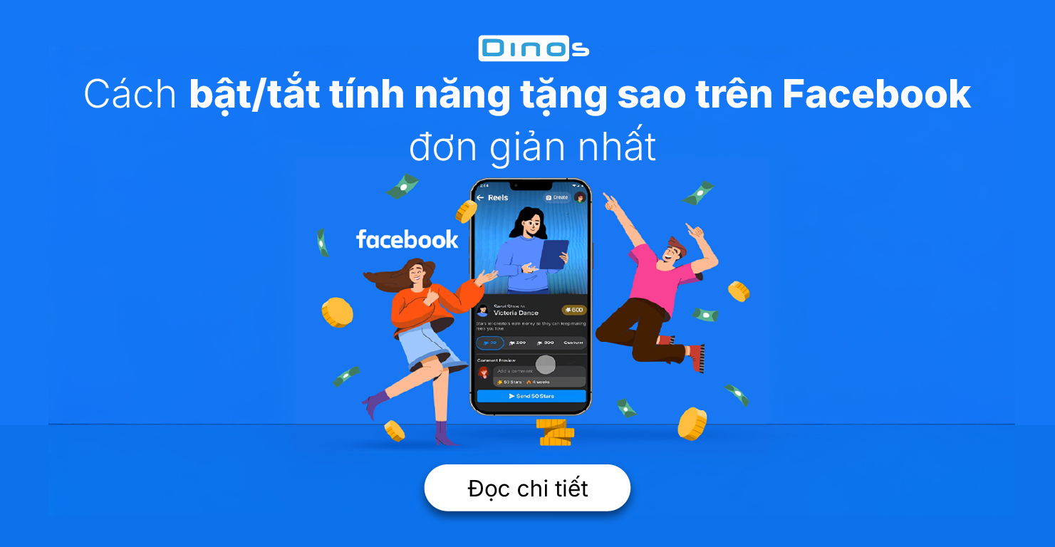 Cách bật/tắt tính năng tặng sao trên Facebook đơn giản nhất