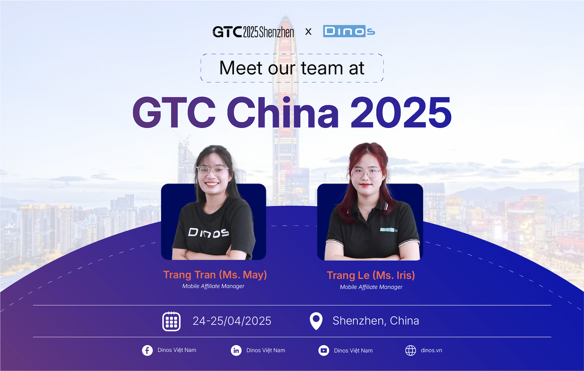 Dinos Việt Nam Tham Dự Hội Nghị Global Traffic Conference (GTC) 2025 Tại Thâm Quyến – Trung Quốc