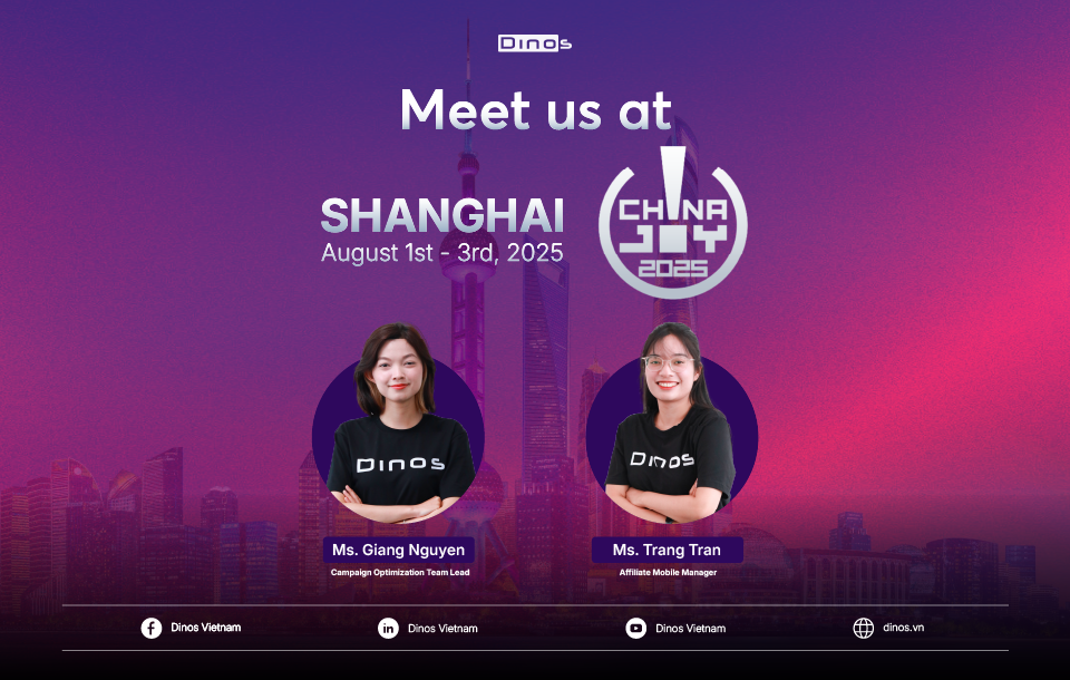Dinos Việt Nam tham dự ChinaJoy 2025 tại Thượng Hải Trung Quốc