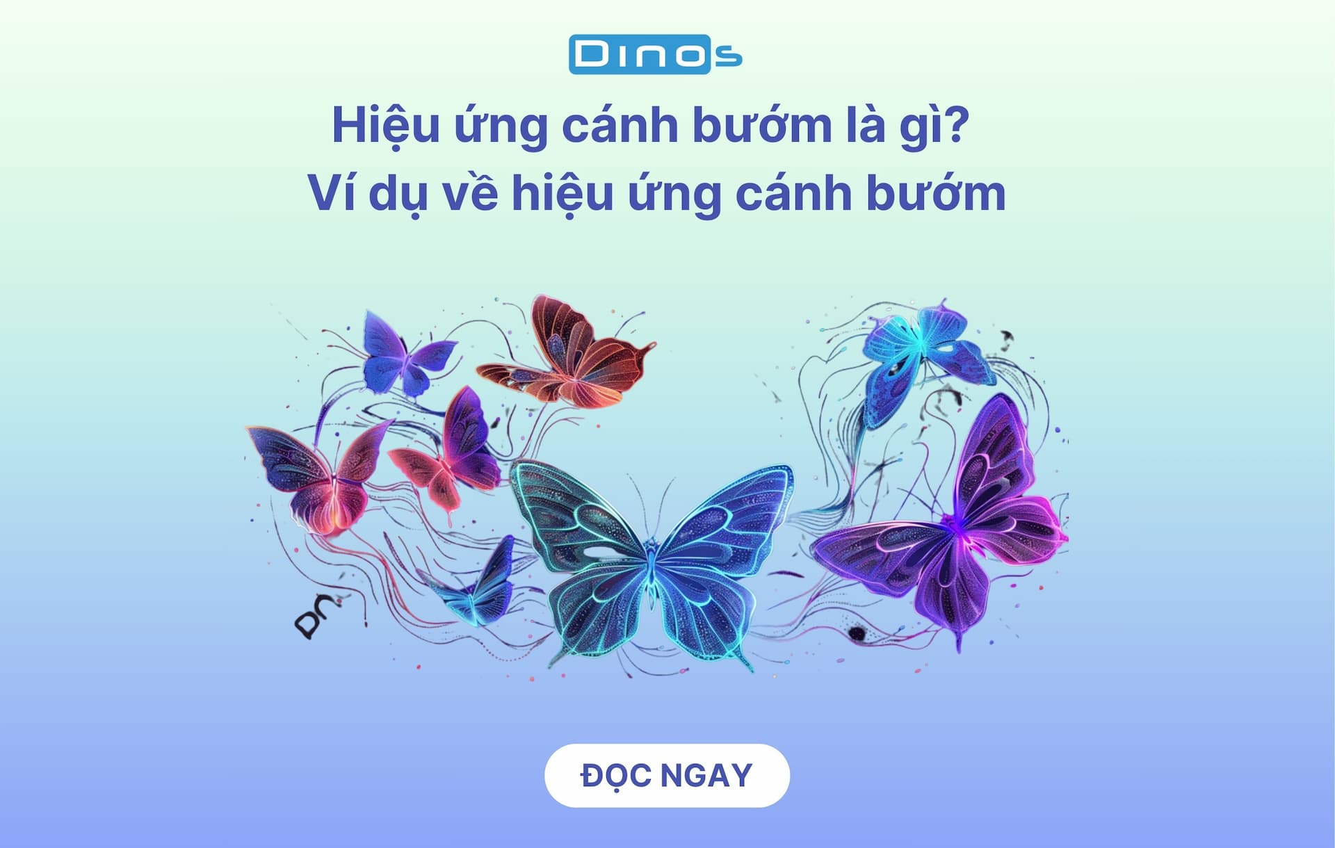 Hiệu ứng cánh bướm là gì? Ví dụ về hiệu ứng cánh bướm
