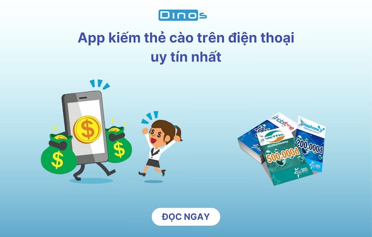TOP 12 App kiếm thẻ cào trên điện thoại uy tín nhất 2025
