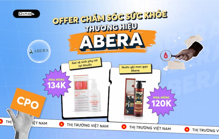 TOP 2 sản phẩm bán chạy nhất của thương hiệu Abera chính thức có mặt trên hệ thống Dinos Việt Nam