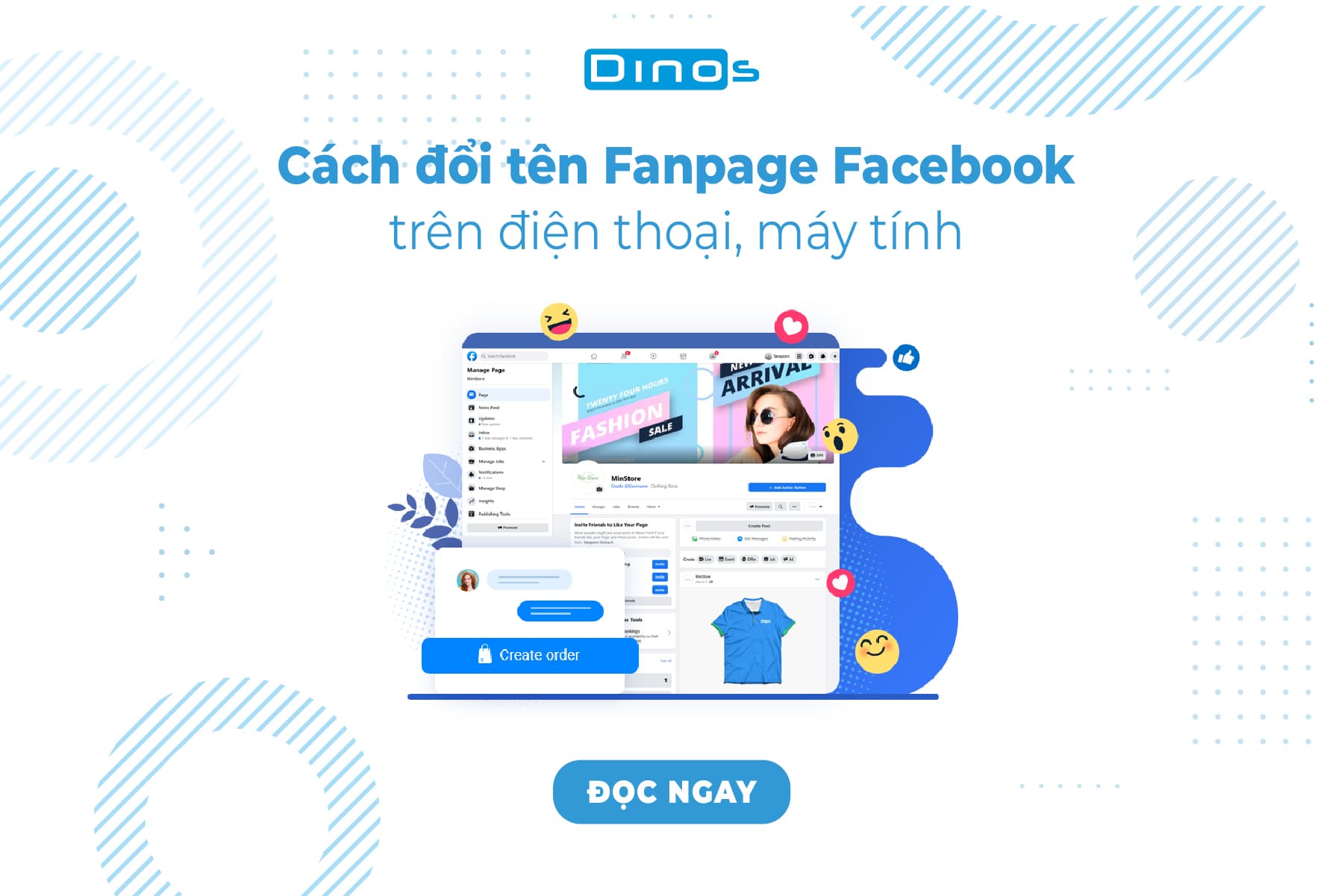 Cách đổi tên Fanpage Facebook trên điện thoại, máy tính