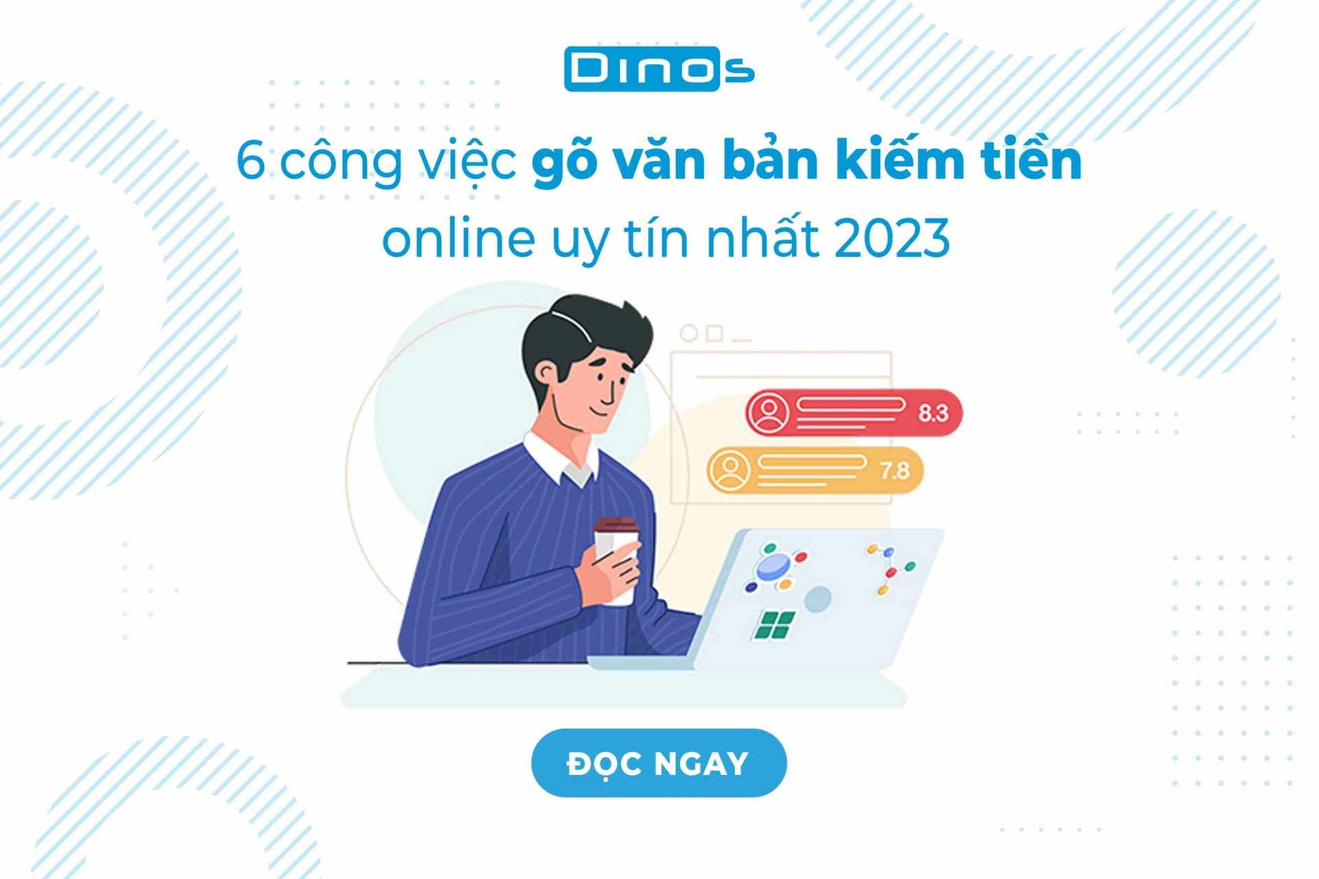 TOP 7 công việc gõ văn bản kiếm tiền online uy tín cho học sinh