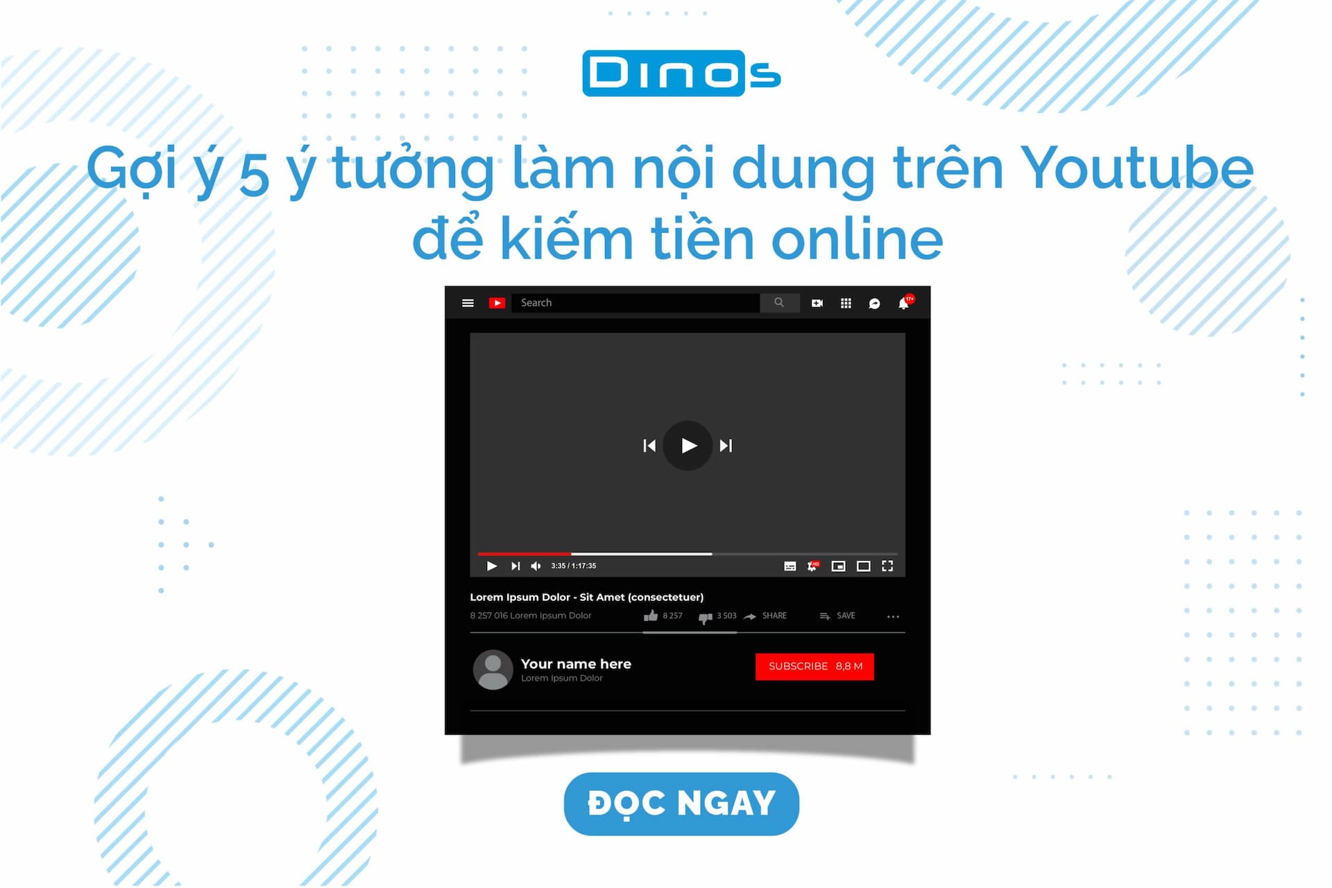 Gợi ý 5 ý tưởng làm nội dung trên Youtube để kiếm tiền online