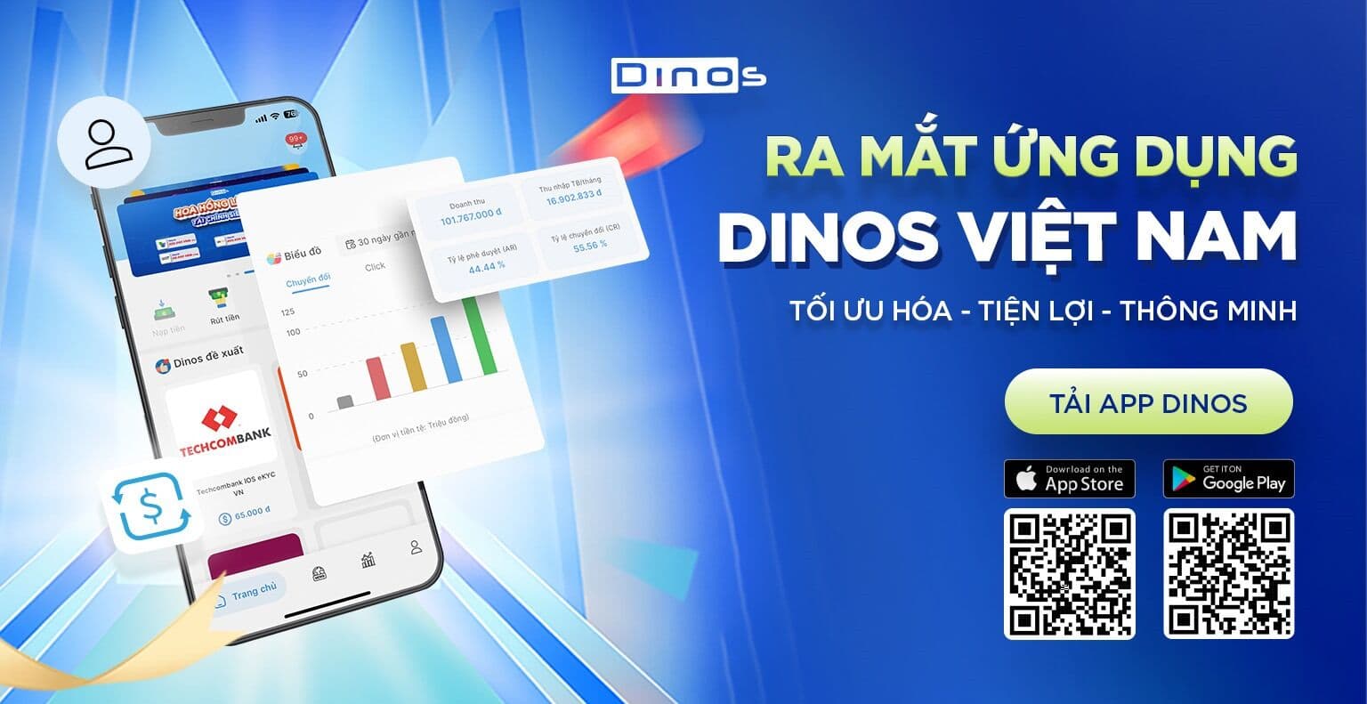 Hướng dẫn đăng ký tài khoản trên app Dinos Việt Nam