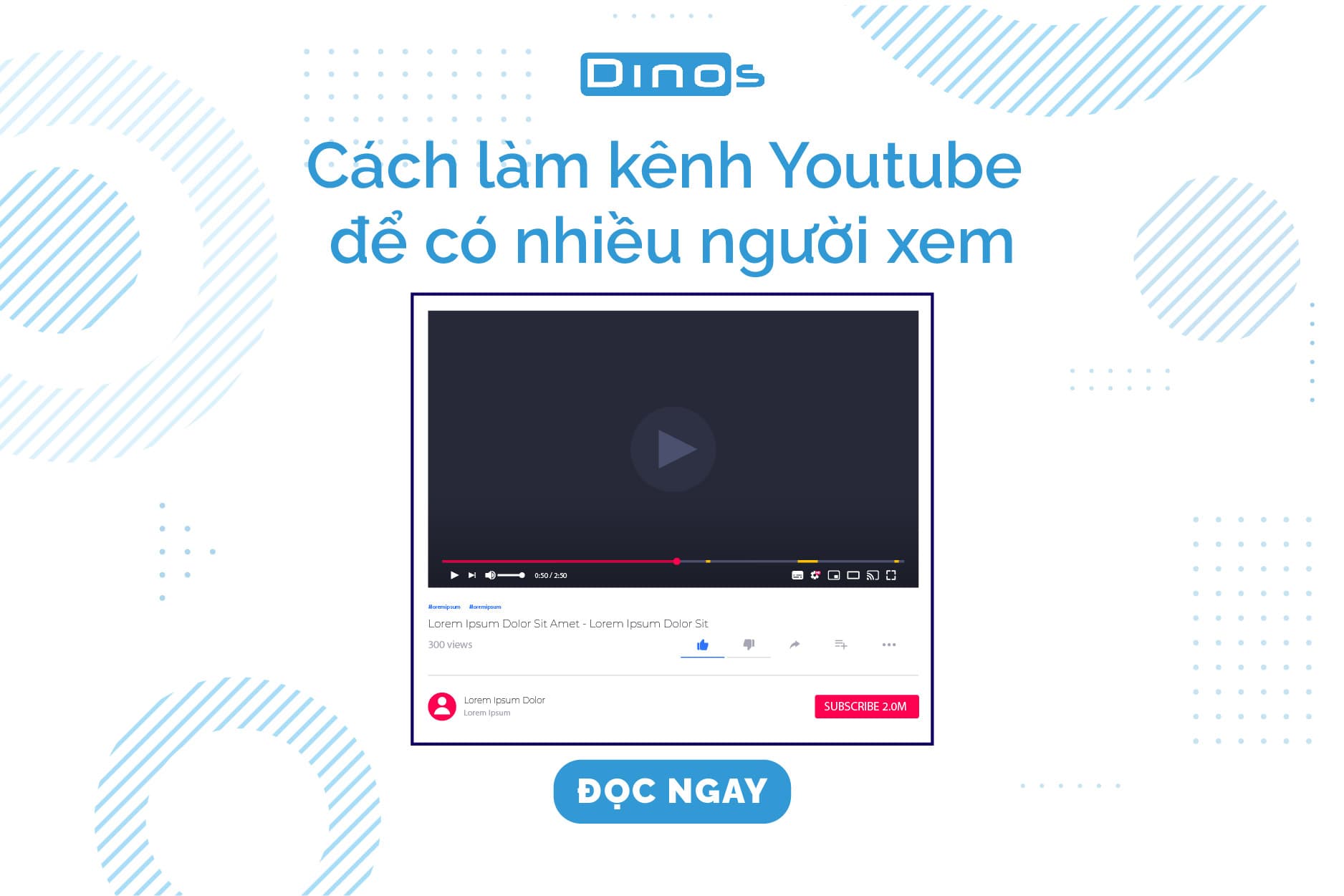 Cách làm kênh Youtube để có nhiều người xem