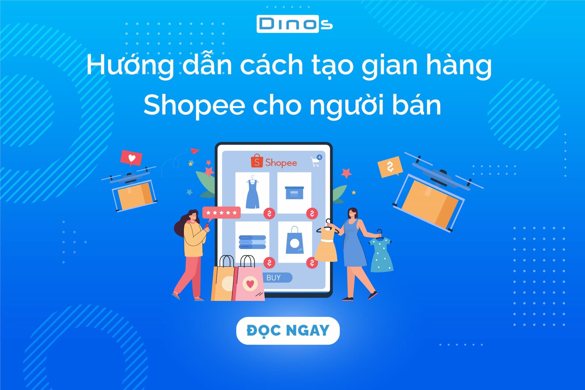 Hướng dẫn cách tạo gian hàng Shopee cho người bán 2025