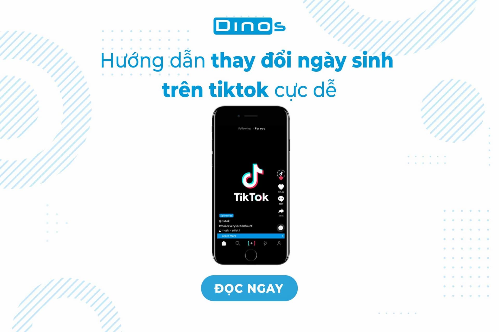 Hướng dẫn thay đổi ngày sinh trên tiktok cực dễ