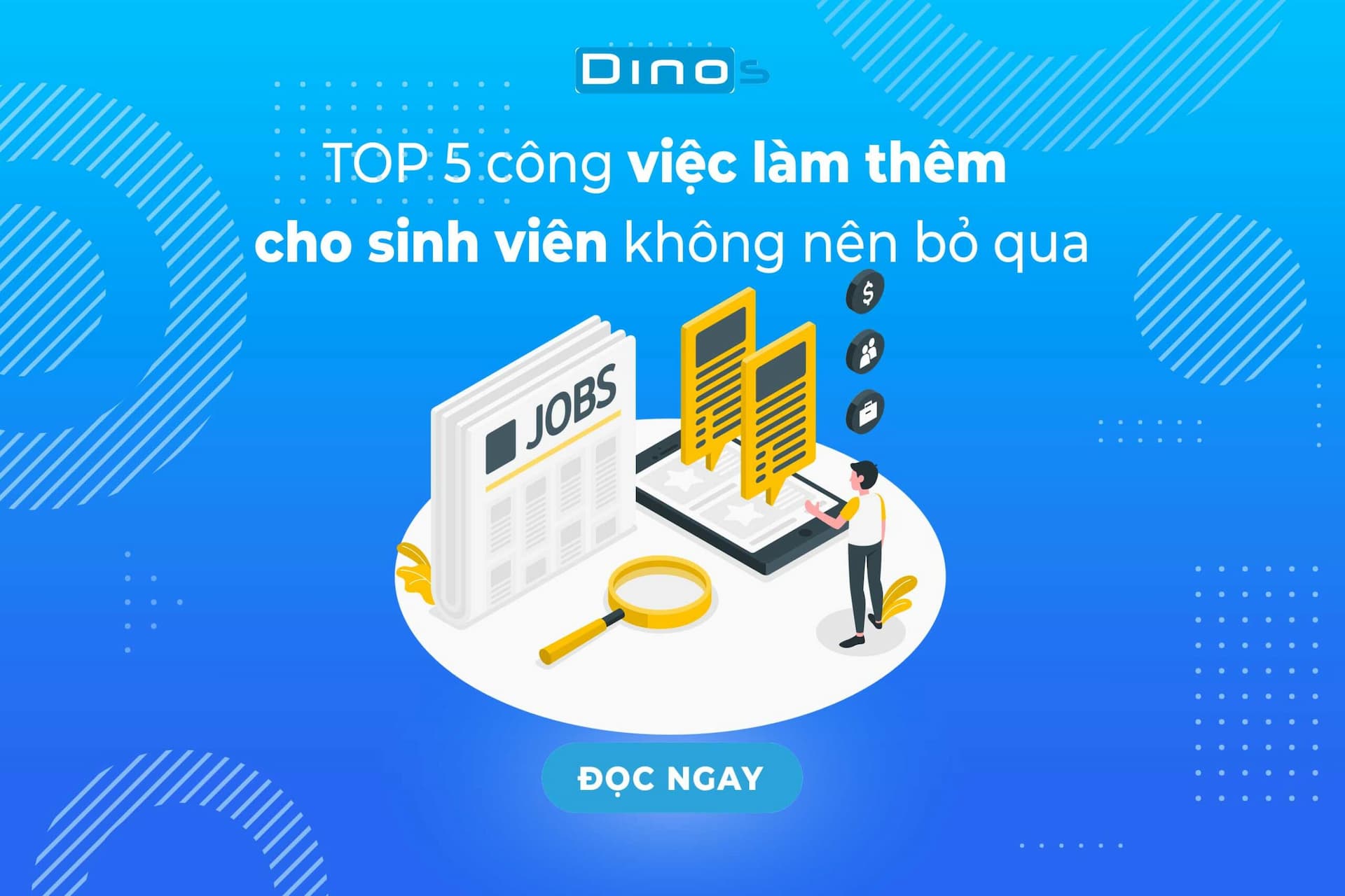 TOP 5 công việc làm thêm cho sinh viên không nên bỏ qua