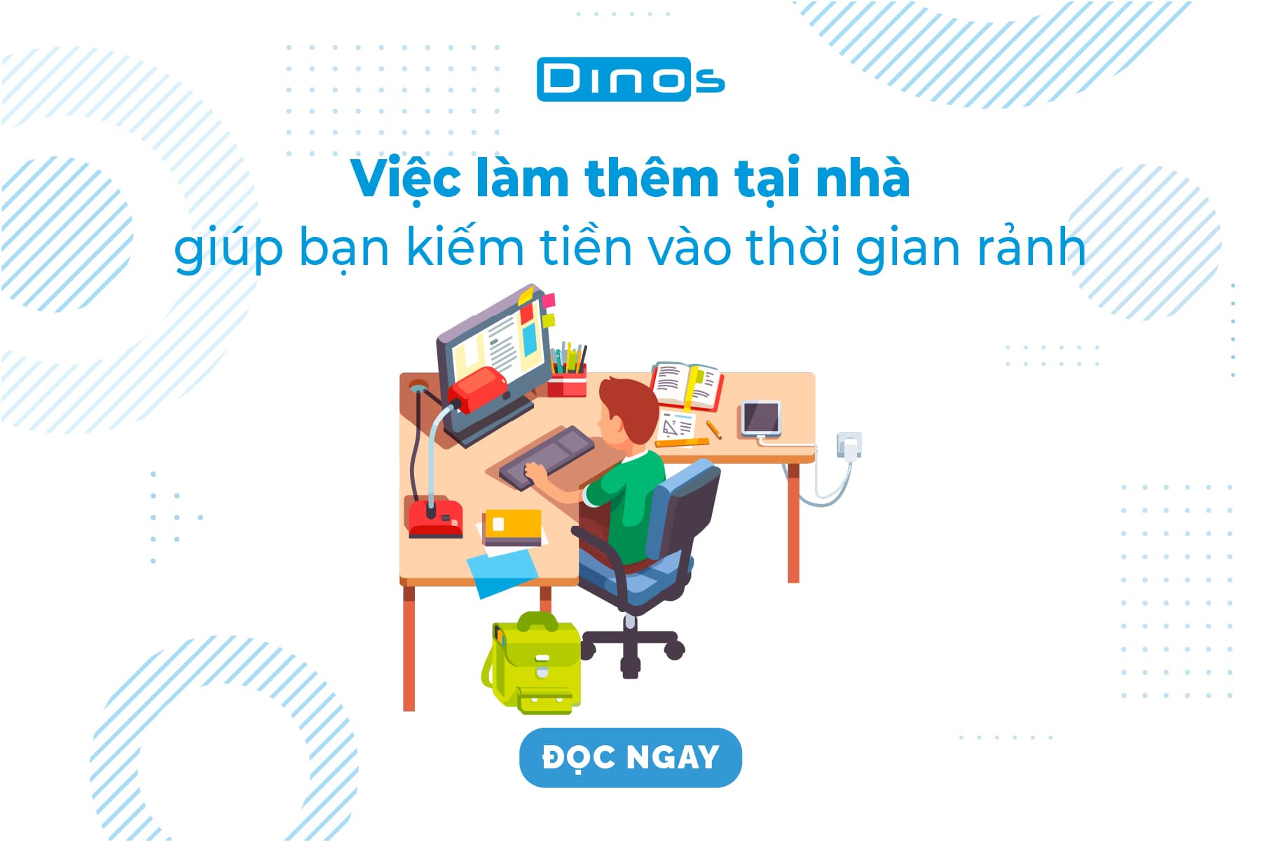 Việc làm thêm tại nhà giúp bạn kiếm tiền vào thời gian rảnh rỗi