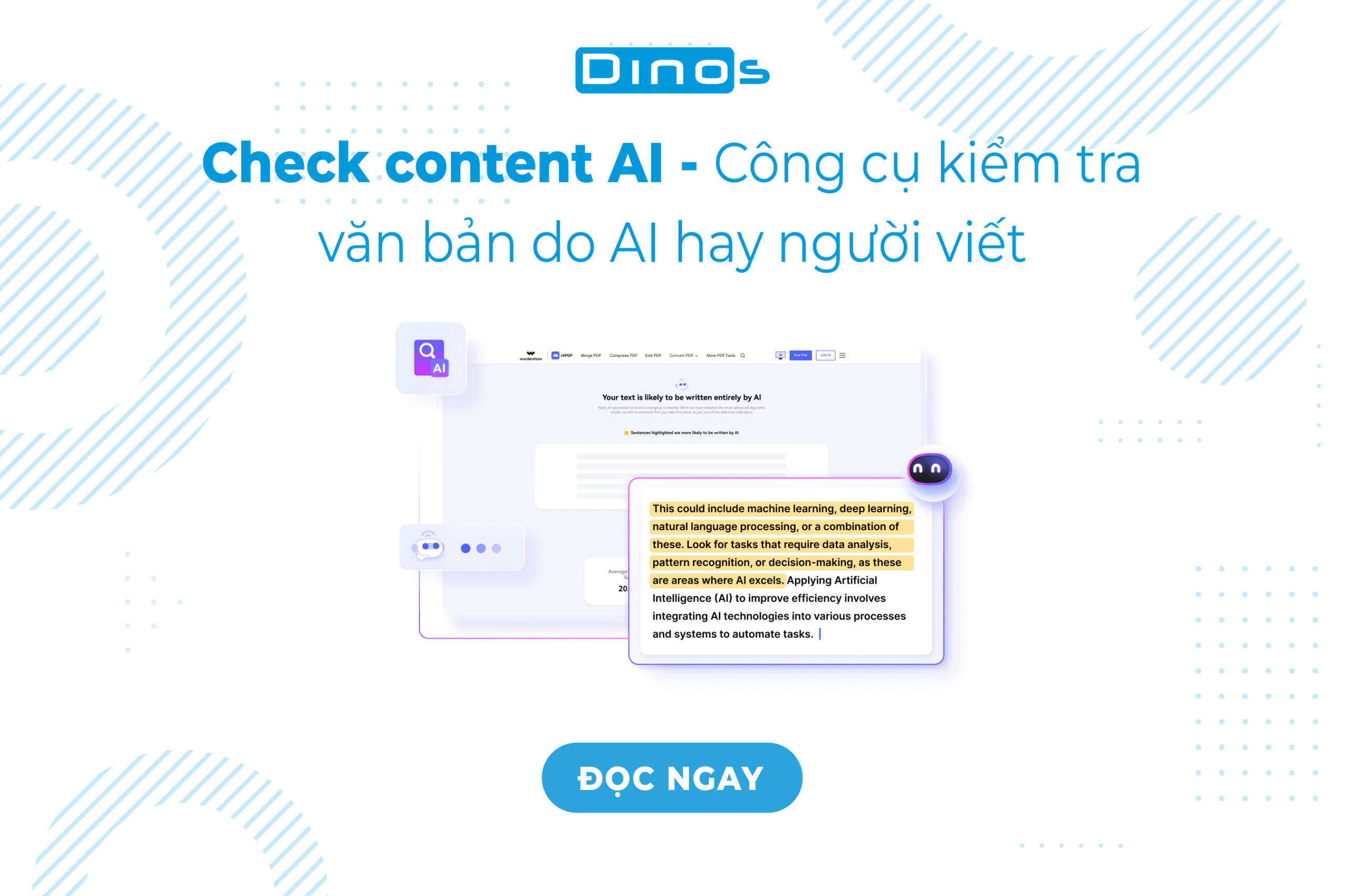 Check content AI – Công cụ kiểm tra văn bản do AI hay người viết